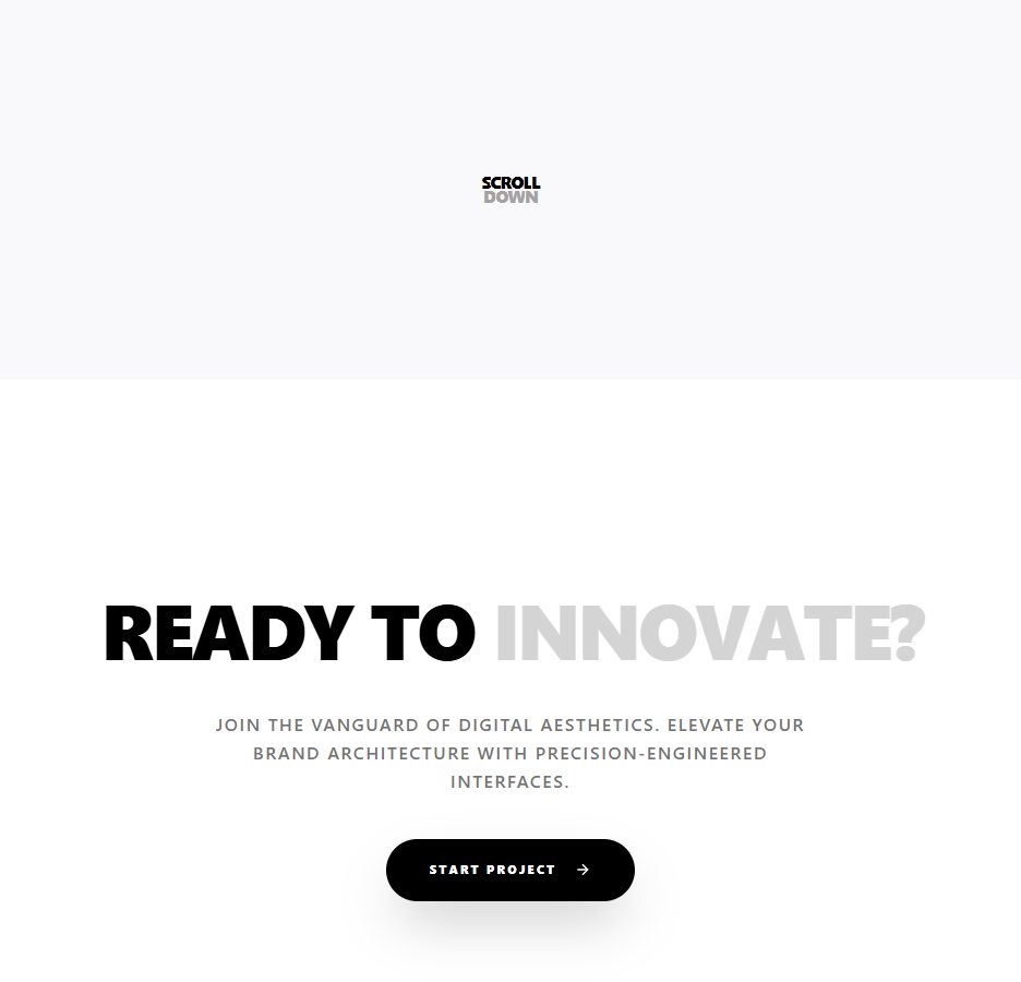 Footer Legal – website footer UI design