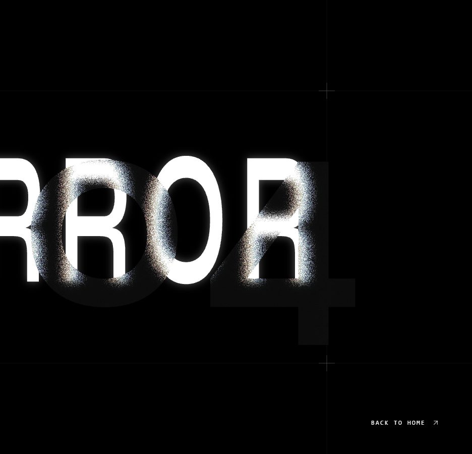 Frosted Glass Error 404 V2 – 404 page UI design