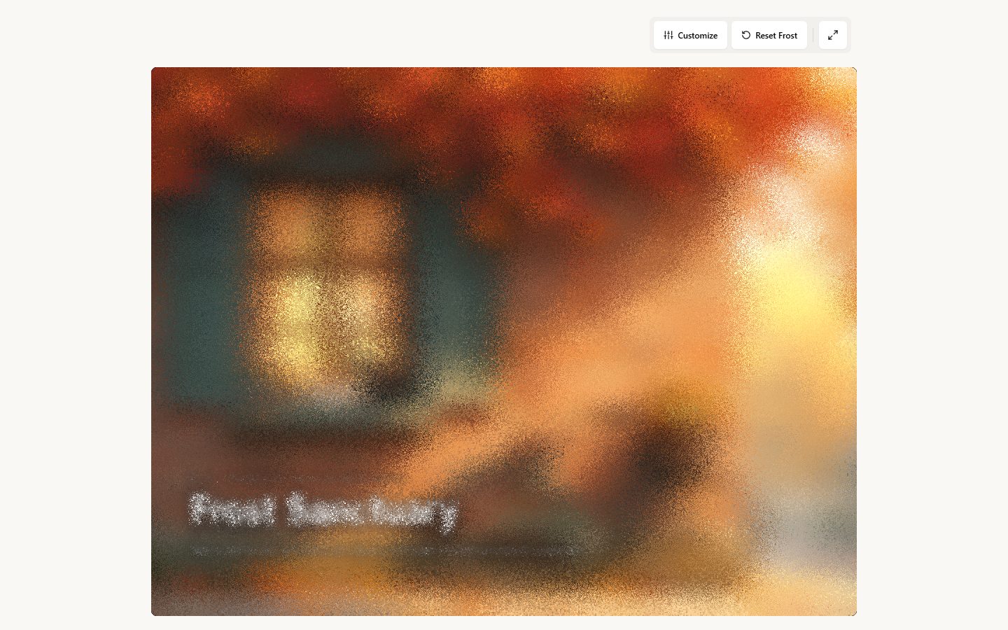 Frosted Satin Interactive Brush Reveal Canvas (V6) – reveal animation effect