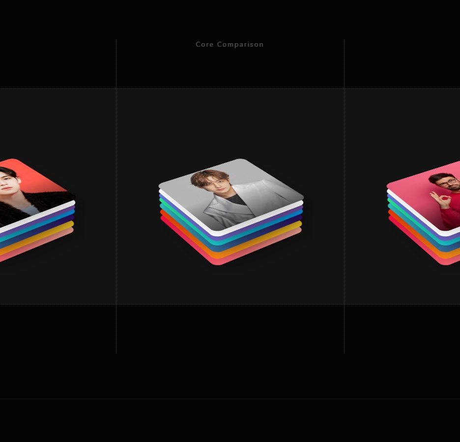 IsoLayer Card – card UI design