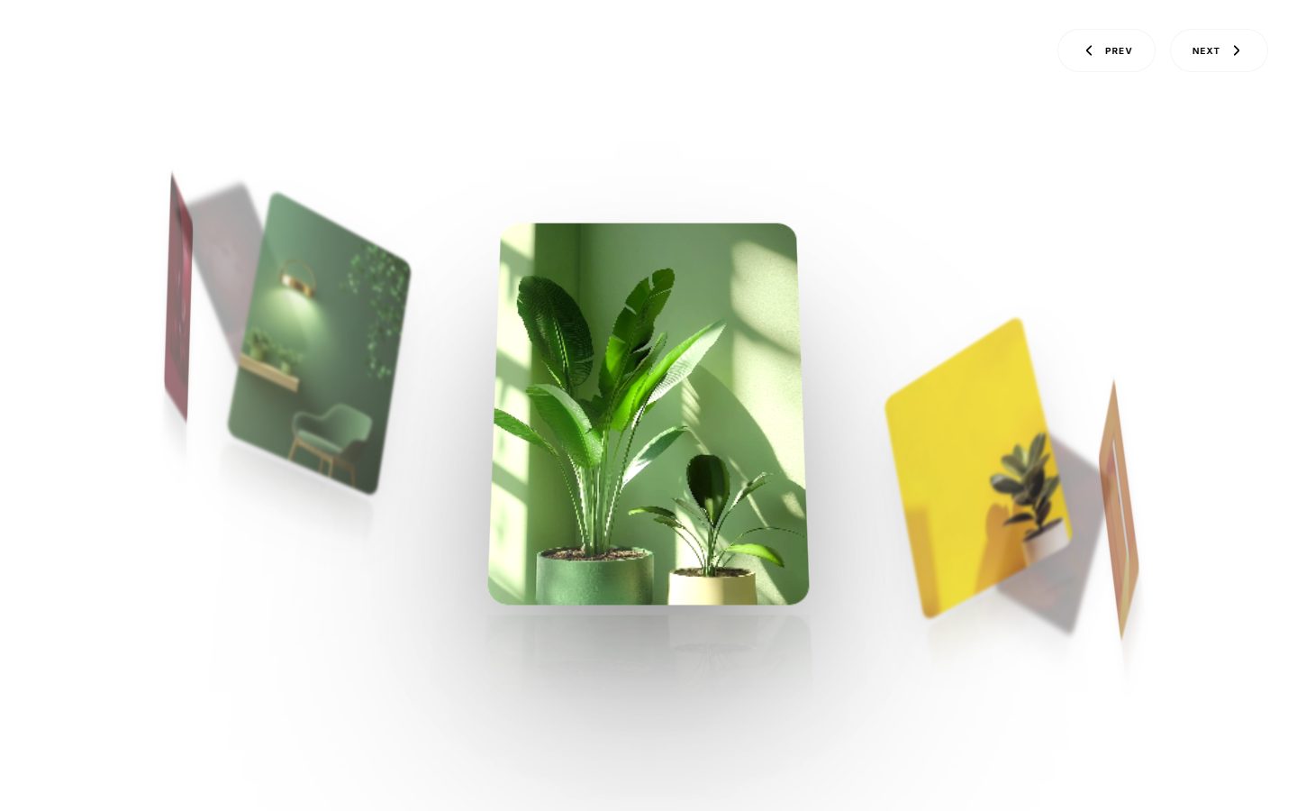 Orbital Gallery Slider – image slider UI design