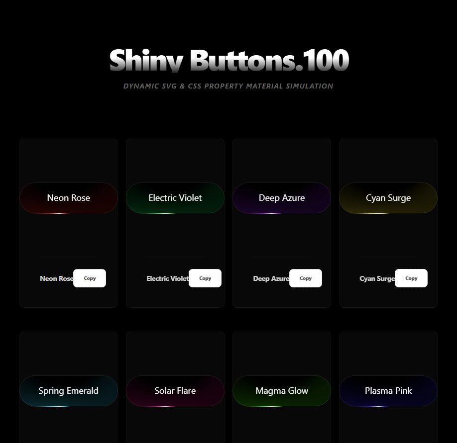 Shiny Buttons – animated button UI design