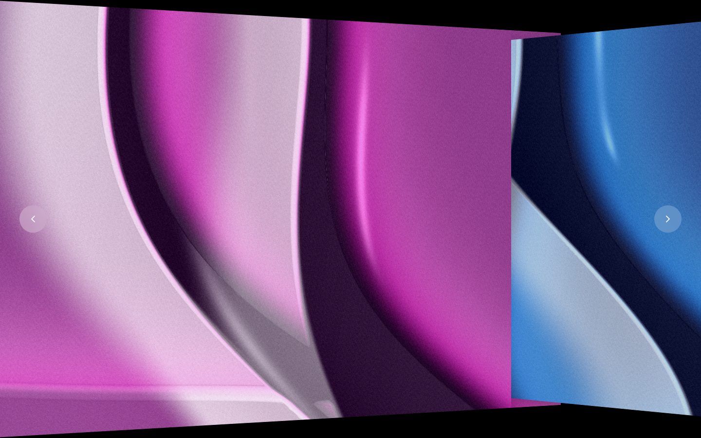 Silk Shader Coverflow V2 – image slider UI design