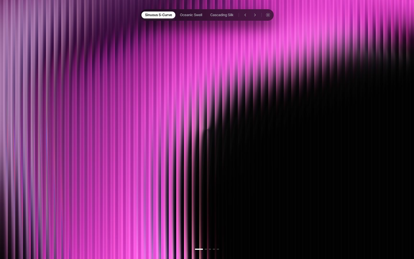 Silk Shader Coverflow V3 – image slider UI design