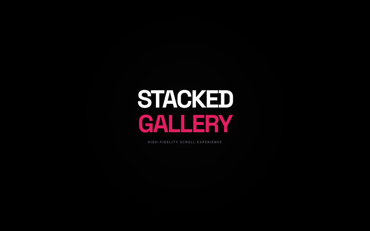 Stacked Card Gallery – card UI design